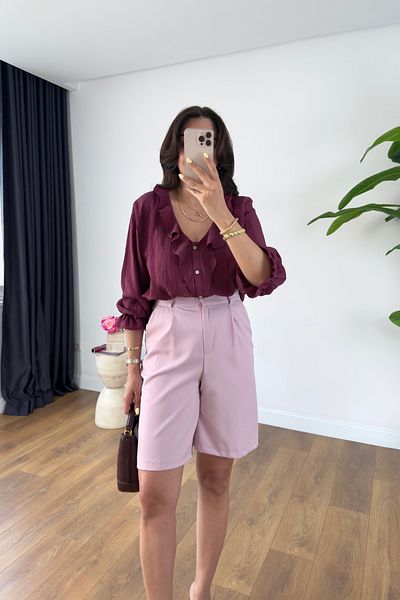 BİRCANÇİL Lune Pink City Boy Shorts