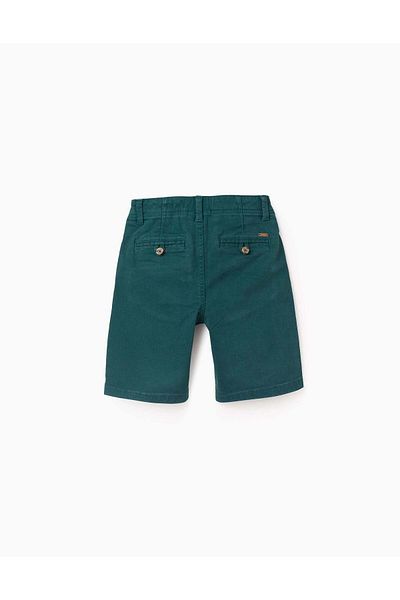 Ziddy Chino Shorts for Boys 'Midi', Dark Green