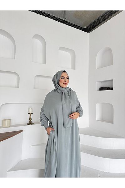Quen One-Piece Prayer Dress with Neck