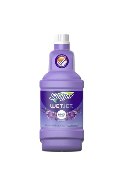 Swiffer منظف الأرضيات ويت جيت فابريز فريشنس برائحة اللافندر 1.25 لتر