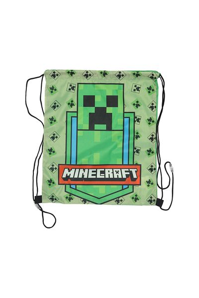 MINECRAFT Geantă sport Green Zone, sac de sală 40 cm