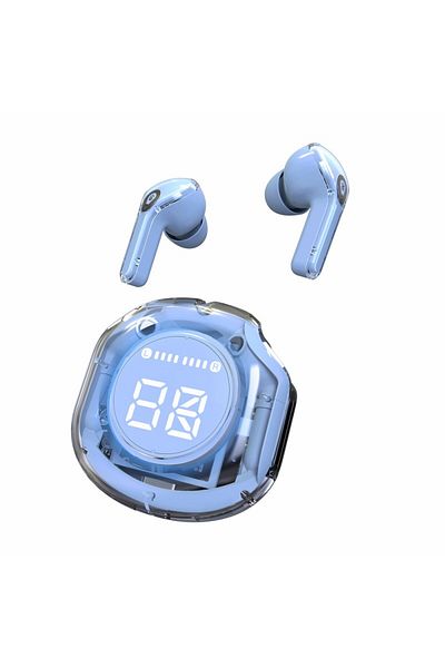 OEM Smart Bluetooth TWS Air39 Earbuds - Bluetooth 5.3, LED Display, Universal Compatibility, Blue