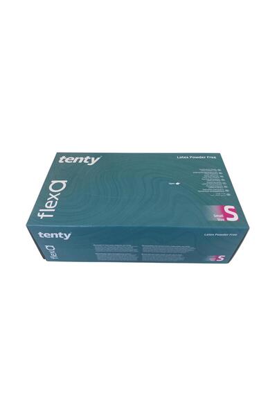 Tenty - Inspection Gloves Flexs a Powder-Free Latex Small 1 Pack of 100