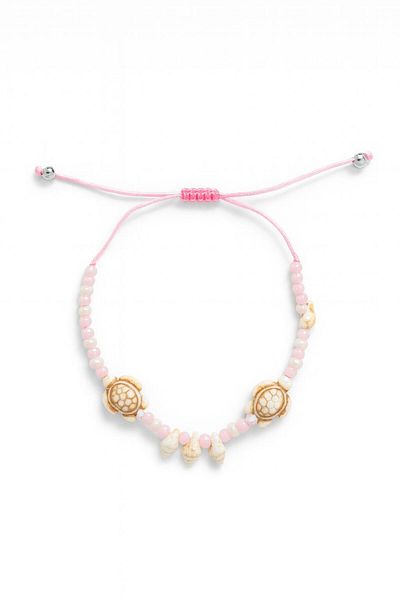 Blusmart Anklet – turtle and shell pattern