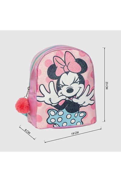 Minnie Mouse Disney Minnie Laugh holographic backpack, bag 23 cm