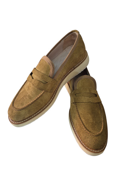 MelAlp Men's Genuine Leather Nubuck Shoes