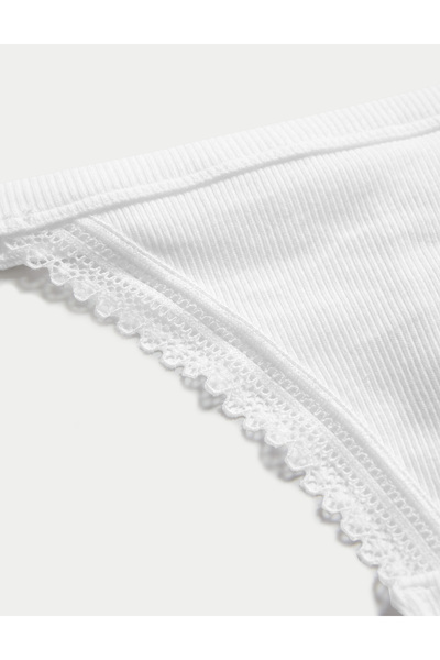 Marks & Spencer Pamuk Karışımlı Düşük Bel Tanga