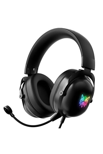 Onikuma Gaming Headset X11 Black RGB omnidirectional microphone