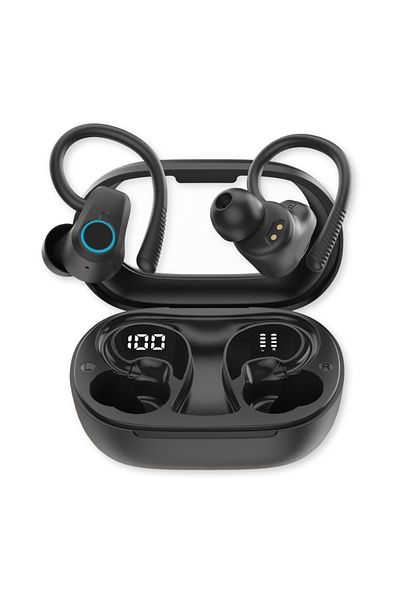 OEM Smart Wireless Headphones EM-HE-0059, LED Display, Bluetooth 5.3, HiFi Stereo Sound, IPX4