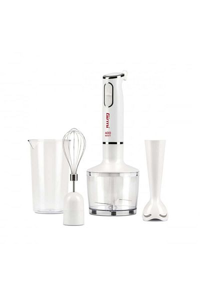 Girmi Blender chopper and mixer 3 in 1 Italy with 2 graduated bowls of 750 ml and 500 ml 400W MX16