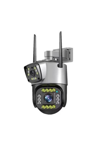 V380 Pro Camera de Supraveghere, IP, Wi-fi, Dubla, Inteligenta 360, 8MP, 4K, 1080P, Zoom Optic 10X, Detectie