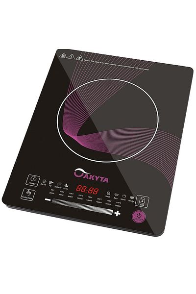 Akyta Induction Hob, 8 Functions, Akyta, with 5m Cable Extension