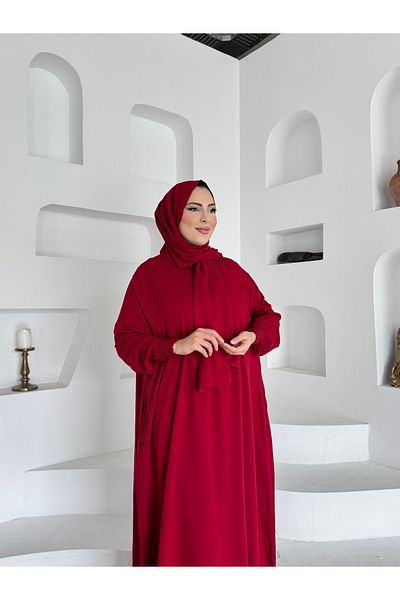 Quen One-Piece Prayer Dress with Neck