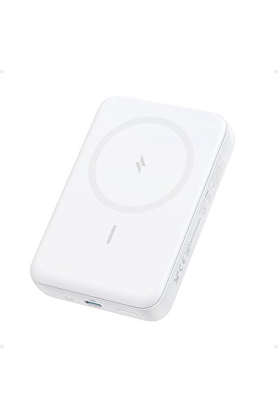 Anker Zolo Powerbank (10.000 mAh, 30W, Manyetik) - Beyaz - A1684