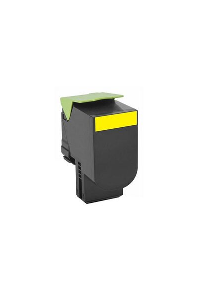 PRC Lexmark 80C0S40 Yellow compatible toner cartridge