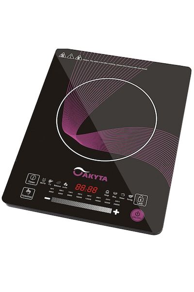 Akyta Induction Hob, 8 Functions, Akyta, with 5m Cable Extension