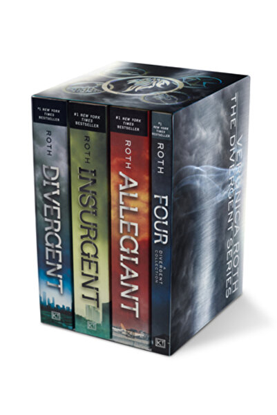 Katherine Tegen Books Divergent Series Set: Divergent, Insurgent, Allegiant, Four