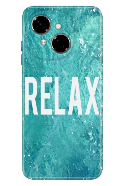 TECNO Spark Go 1 2025 6.67" Case Decorative Silicone Printed Cover Relax Marble