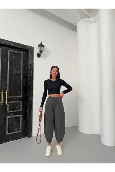 Haticepalas Gabardine Shalwar Trousers