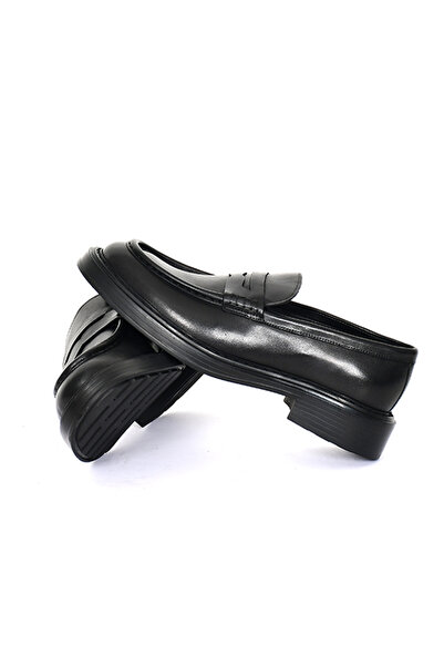 Tuna EVA Taban Hakiki Antik Deri Loafer Erkek Ayakkabı - E3948