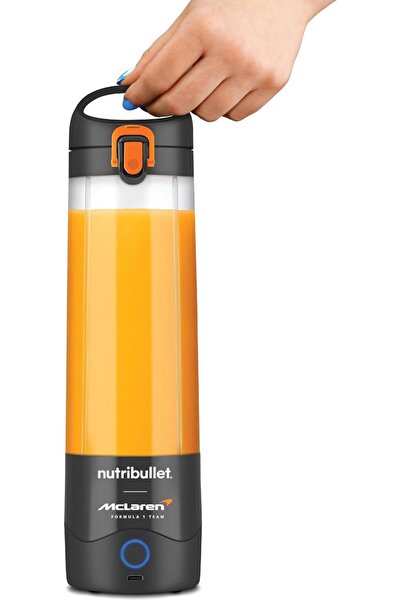 Nutribullet Portable Blender McLaren F1 Team Edition – 590ml Black/Orange, Leak-Proof Lid,