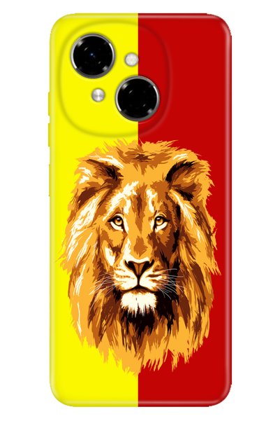 TECNO Spark Go 1 2025 6.67" Case Colorful Silicone Printed Tpu Yellow Red Fra...