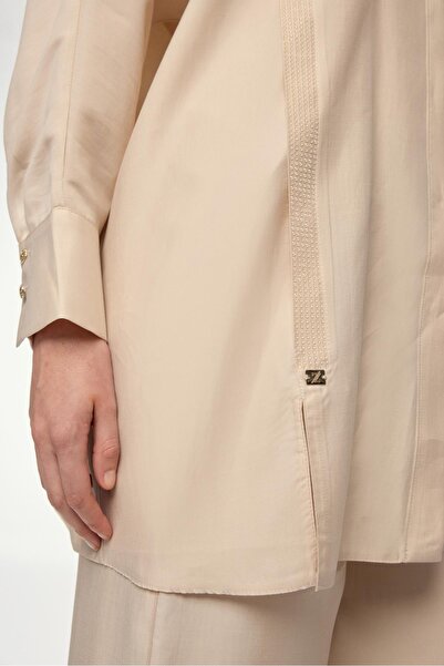 Zühre Shirt Collar Stone Double Suit Tk-1532