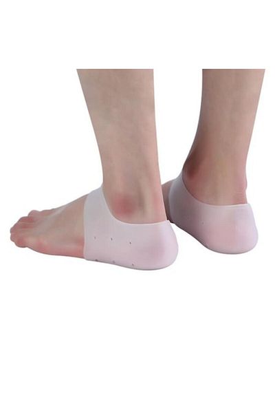 victiny Set 2 bucati Protectie pentru calcai cu silicon, ASKSA, respirabil, lavabile, marime unica, unisex