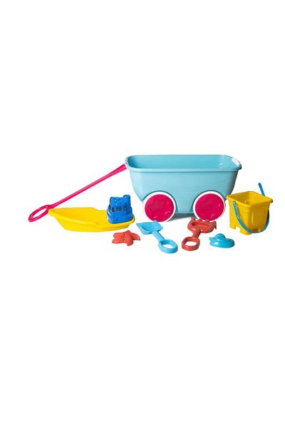 NillyToys Er-510 Wagon Bucket Beach Set