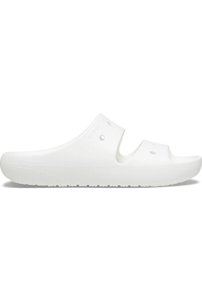 Crocs Classic Sandal v2 Unisex Terlik CR209403-100 Beyaz-42-43
