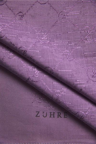 Zühre Lilac Cocoon Shawl 0014