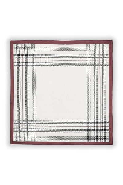 Zühre Polyester/Twill Scarf V22 0080