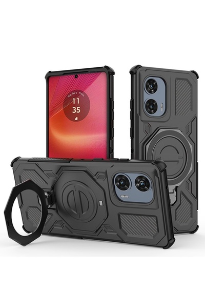 SKYDDAR INNOVATION Θήκη για Motorola Edge 50 Fusion, Antisoc, Carbon Shield P...