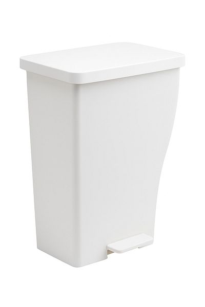 TSUMAB Modern Pedal Trash Bin – 20L – White