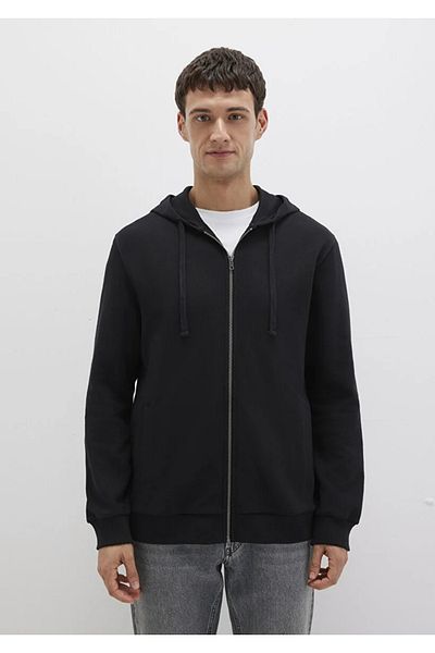 Mavi Men's Black M0S10423-900 Hooded Sweatshirt