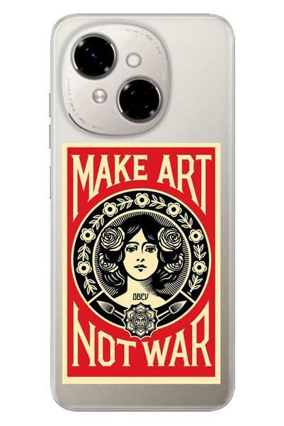 TECNO Spark Go 1 2025 6.67" Case Colorful Silicone Printed Tpu Make Art