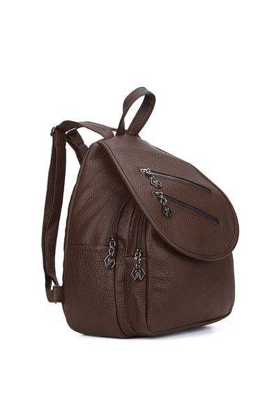 Newish Women's Leather Adjustable Strap Shoulder and Backpack