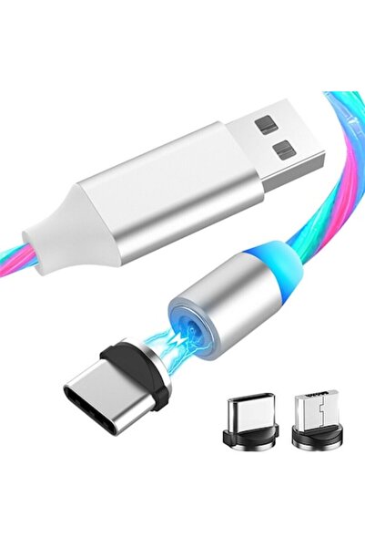 Gear Power Charge Magnetic USB Cable (Type-C, Micro-USB, Lightning)
