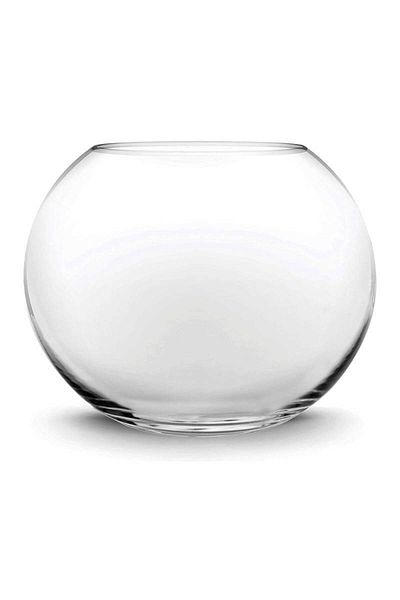 GREEN TOWN Glass vase, 25 cm diameter
