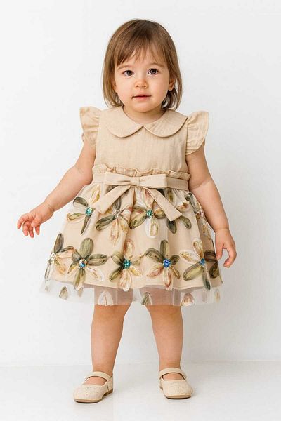 VİYOLİNA Magnolia Flower Dress