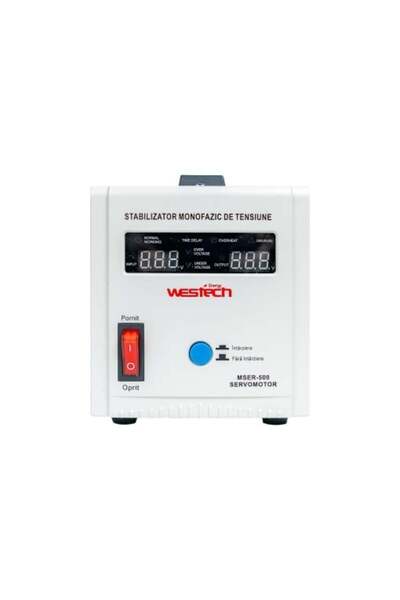 Westech Servomotor Voltage Stabilizer MSER 500 VA-V 2