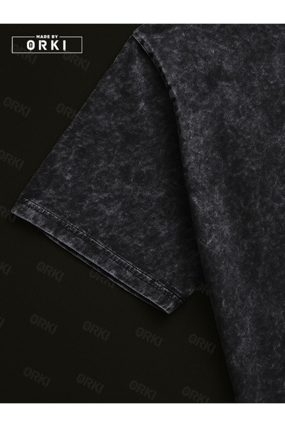 EFFRENATU Orki Power Fit – Oversize Batik T-Shirt & White Shorts Set