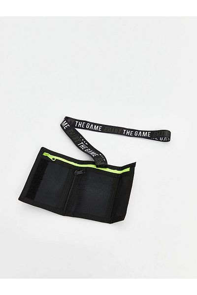 LC Waikiki LCW ACCESSORIES Πορτοφόλι για αγόρι με μαύρο στάμπα