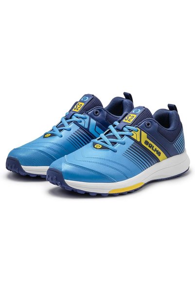 SOLM8 S2 Cricket Shoes - Advanced Grip Rubber Spikes for Grass, Ultralight Cushioning
