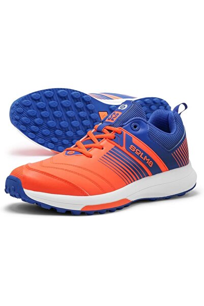 SOLM8 أحذية الكريكيت S2 - مسامير مطاطية متطورة للقبضة على العشب، وتبطين خفيف ...