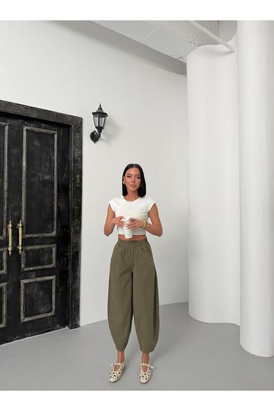 Haticepalas Gabardine Shalwar Trousers