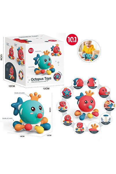 Nilly Toys BIB6033 أخطبوط 10 في 1 مع ملعقة