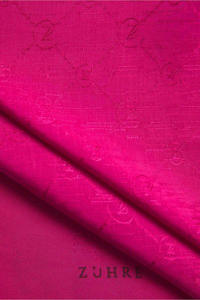 Zühre Fuchsia Cocoon Shawl 0014