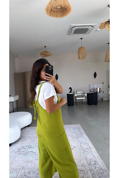 Buket Teke Olive Gardener Jumpsuit