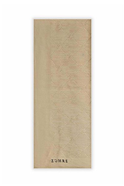 Zühre Beige Cocoon Shawl 0014